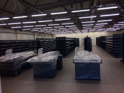 BUTIKKNETTVERK "TOPP" - CĒSIS, GAUJAS STREET 29 - levering og montering av butikkhyller 2